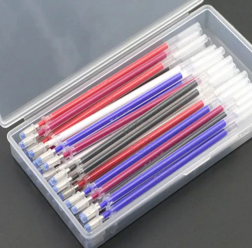 40pcs Heat Erasable Pen High T - Craft Embellishment Storage ulasan dan harga