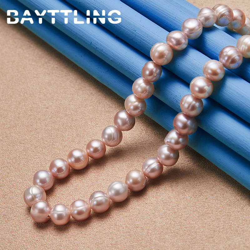 925 Sterling Silver Elegant Pe - Pearl Trim Chain ulasan dan harga