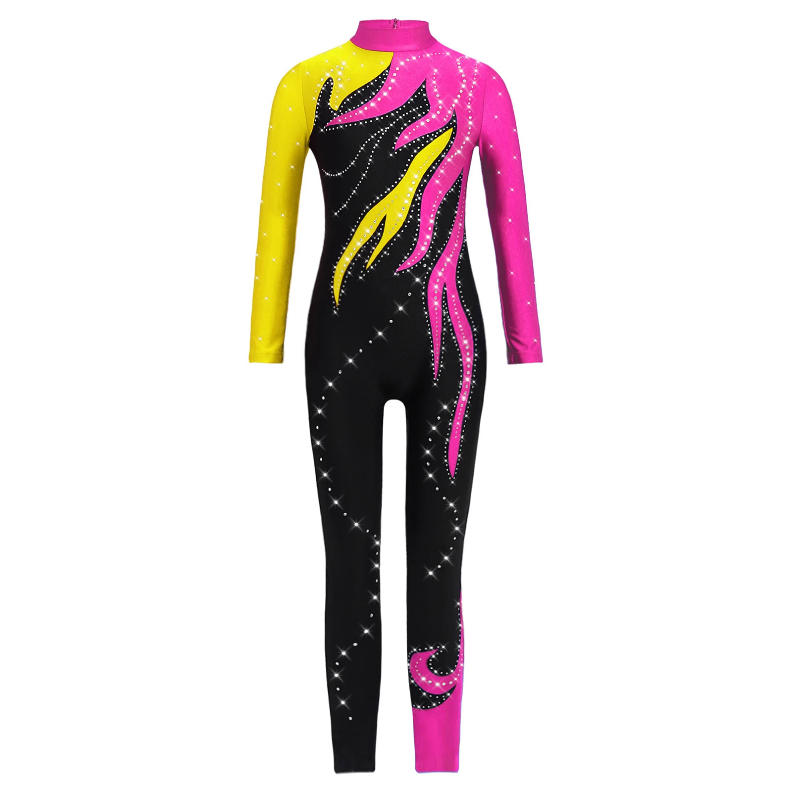 Rhythmic Gymnastics Leotards F - Rhinestone Banding Trim ulasan dan harga