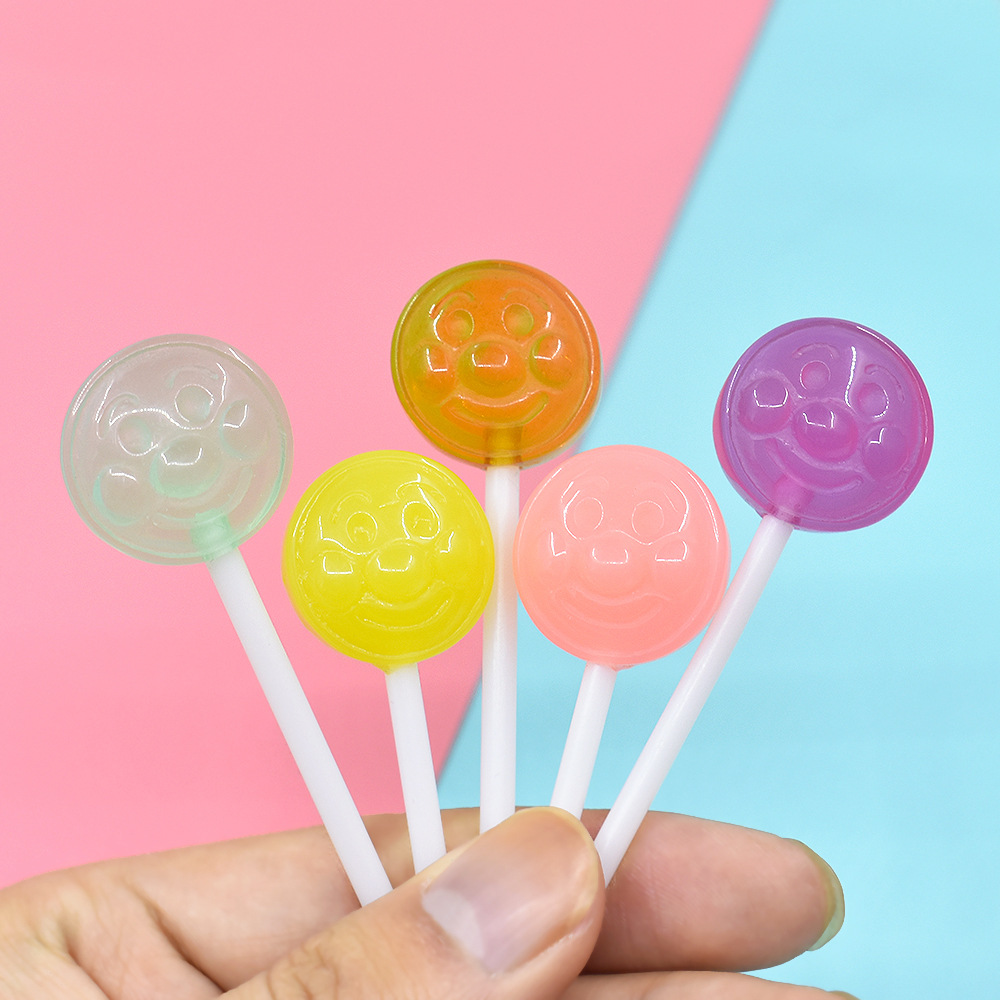 10pcs Resin Flatback Lollipop  - Christmas Craft Embellishment ulasan dan harga