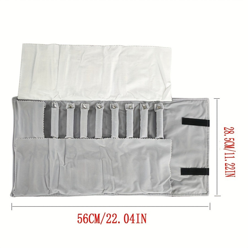 Jewelry Storage Roll Bag Ring  - Velvet Ribbon Roll ulasan dan harga