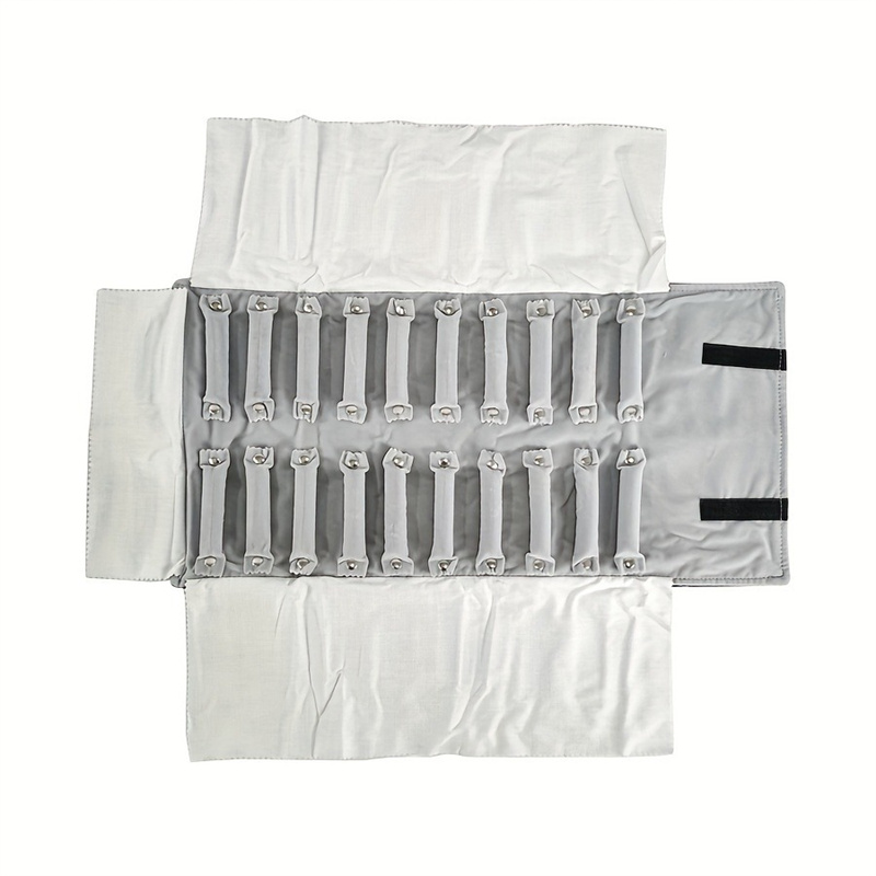 Jewelry Storage Roll Bag Ring  - Velvet Ribbon Roll ulasan dan harga