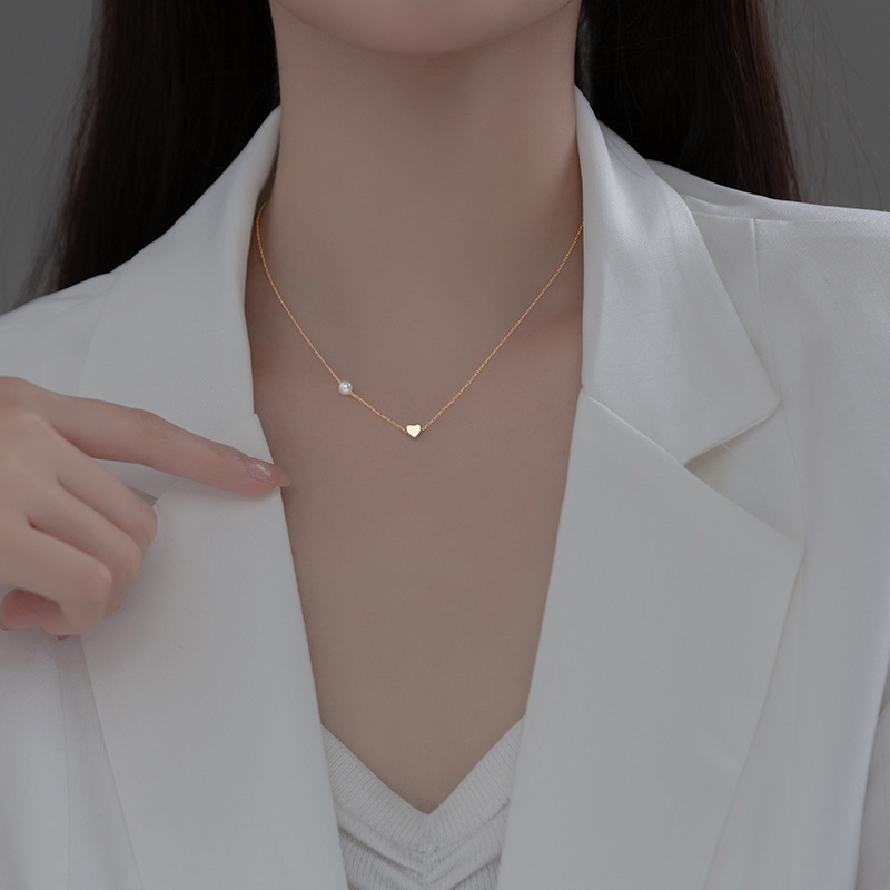 TrustDavis Real 925 Sterling S - Pearl Trim Chain ulasan dan harga