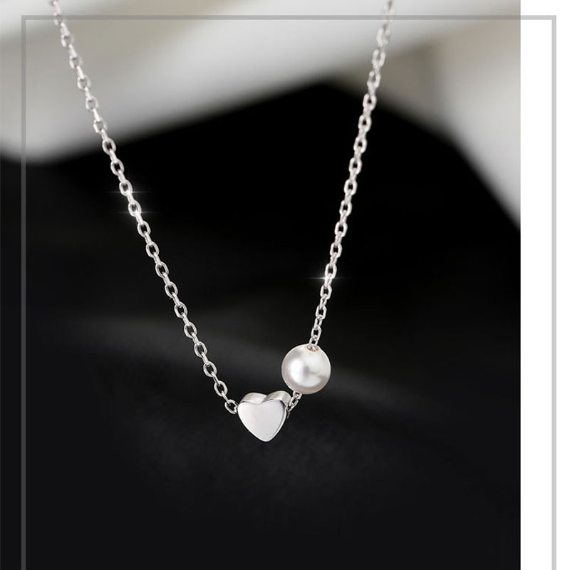 TrustDavis Real 925 Sterling S - Pearl Trim Chain ulasan dan harga