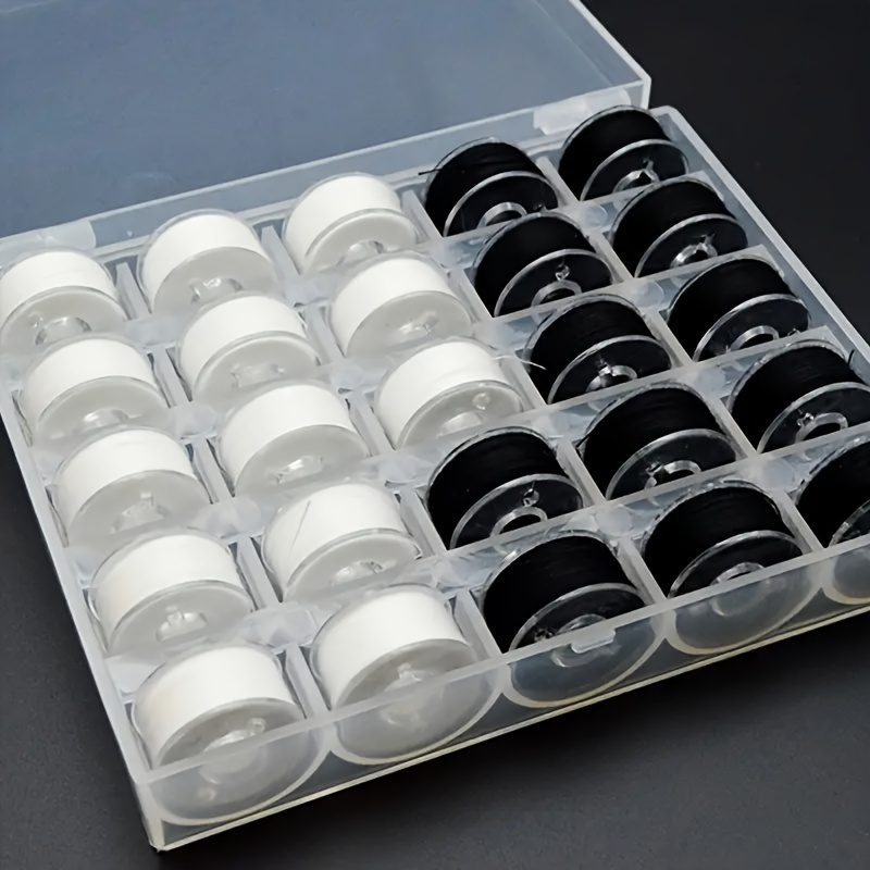 25/PCS/BOX Wound Sewing Thread - Craft Embellishment Storage ulasan dan harga