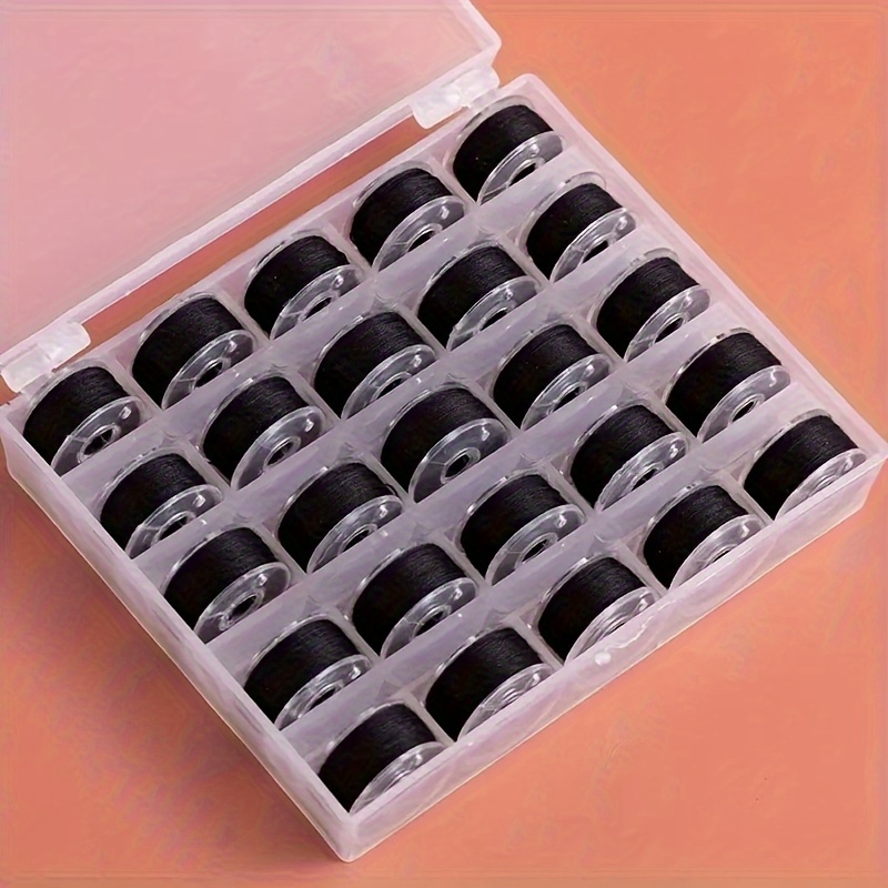 25/PCS/BOX Wound Sewing Thread - Craft Embellishment Storage ulasan dan harga