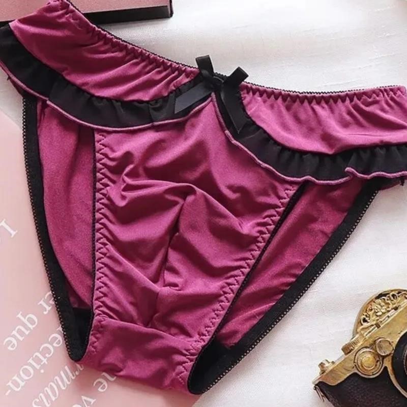 Men's Sexy Lace Ruffle Trim Un - Elastic Lace Trim ulasan dan harga
