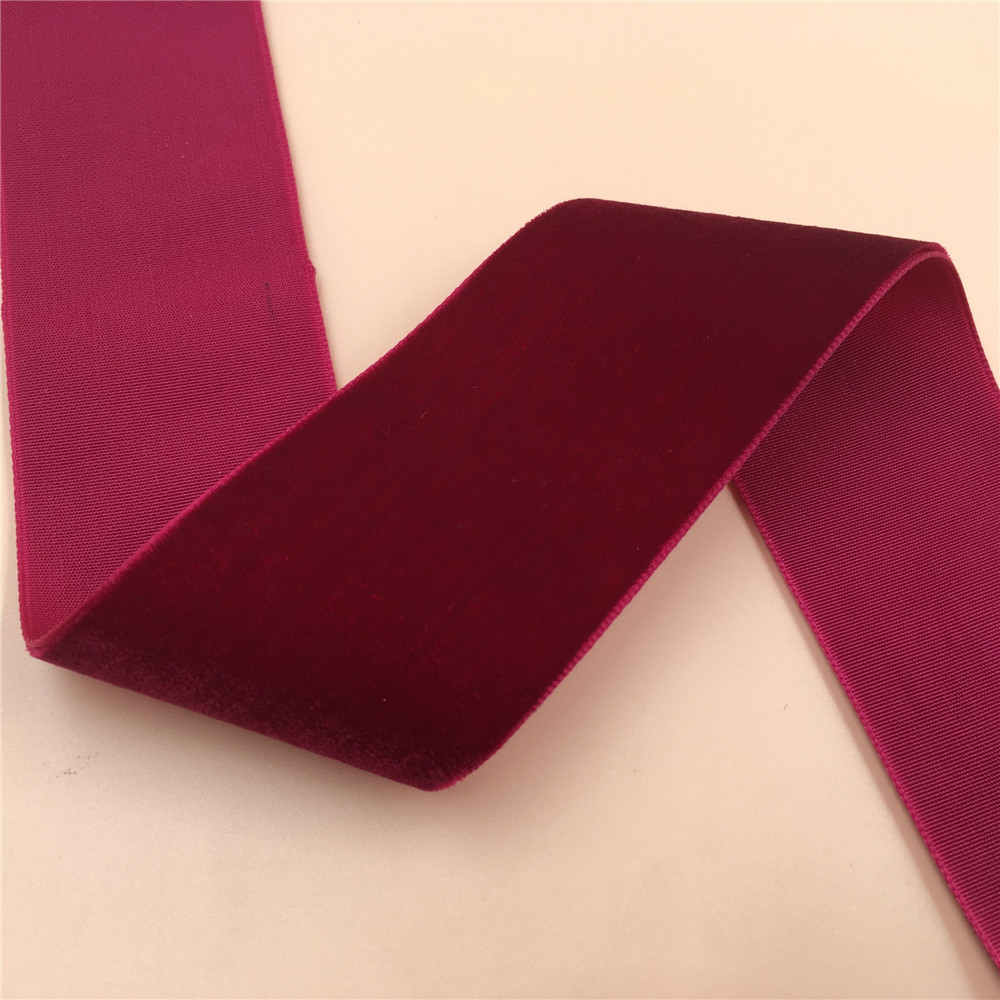 38MM 1Yard 3Yards 5Yards Wine  - Velvet Ribbon Roll ulasan dan harga
