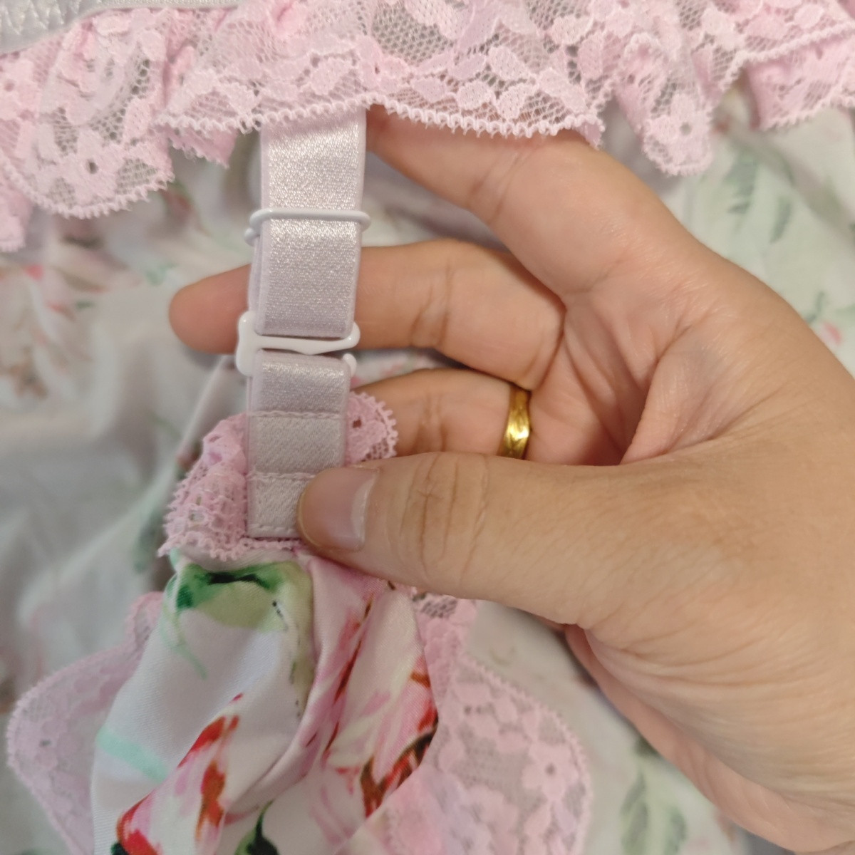 Handmade Floral Sexy Cute Man  - Elastic Lace Trim ulasan dan harga