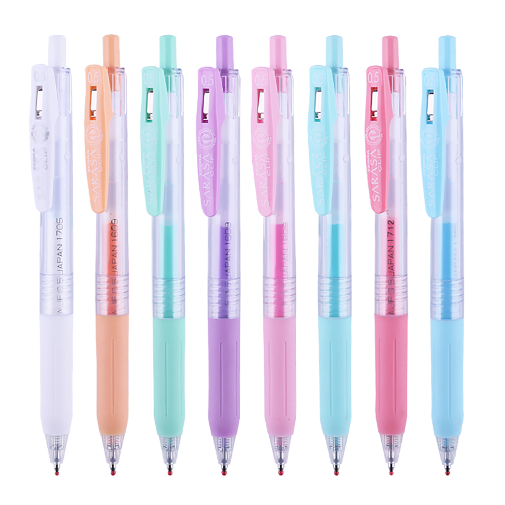 Japan Zebra Gel Ink Pen SARASA - Zebra Pen Mildliner ulasan dan harga